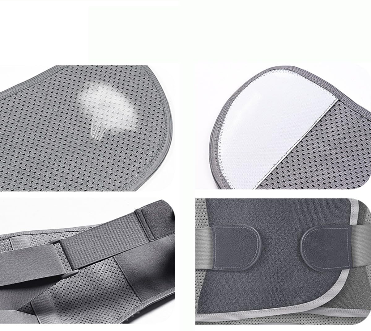 SaCLi mal di schiena Cintura di sostegno per la schiena a doppia compressione fissa per uomo e sostegno lombare per donna(Color:a,Size:L)