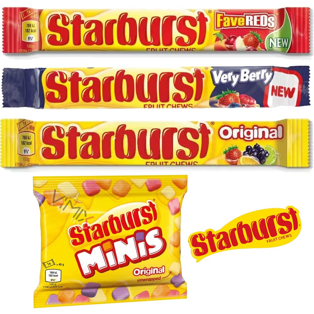 Starburst Reds Very Berry Starburst Candy Starburst Candy CandyStore.com