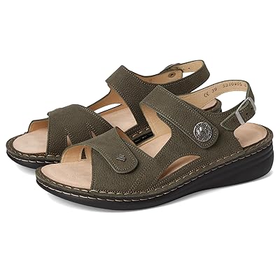 Finn Comfort Barbuda Olive Streetnubuk Women