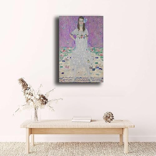 Miniatura 3 de Cuadros de pintura en lienzo, Gustav Klimt Mada Primavesi (1912), galería, pintura rosa, póster fotográfico, arte de pared, dormitorio, cocina,
