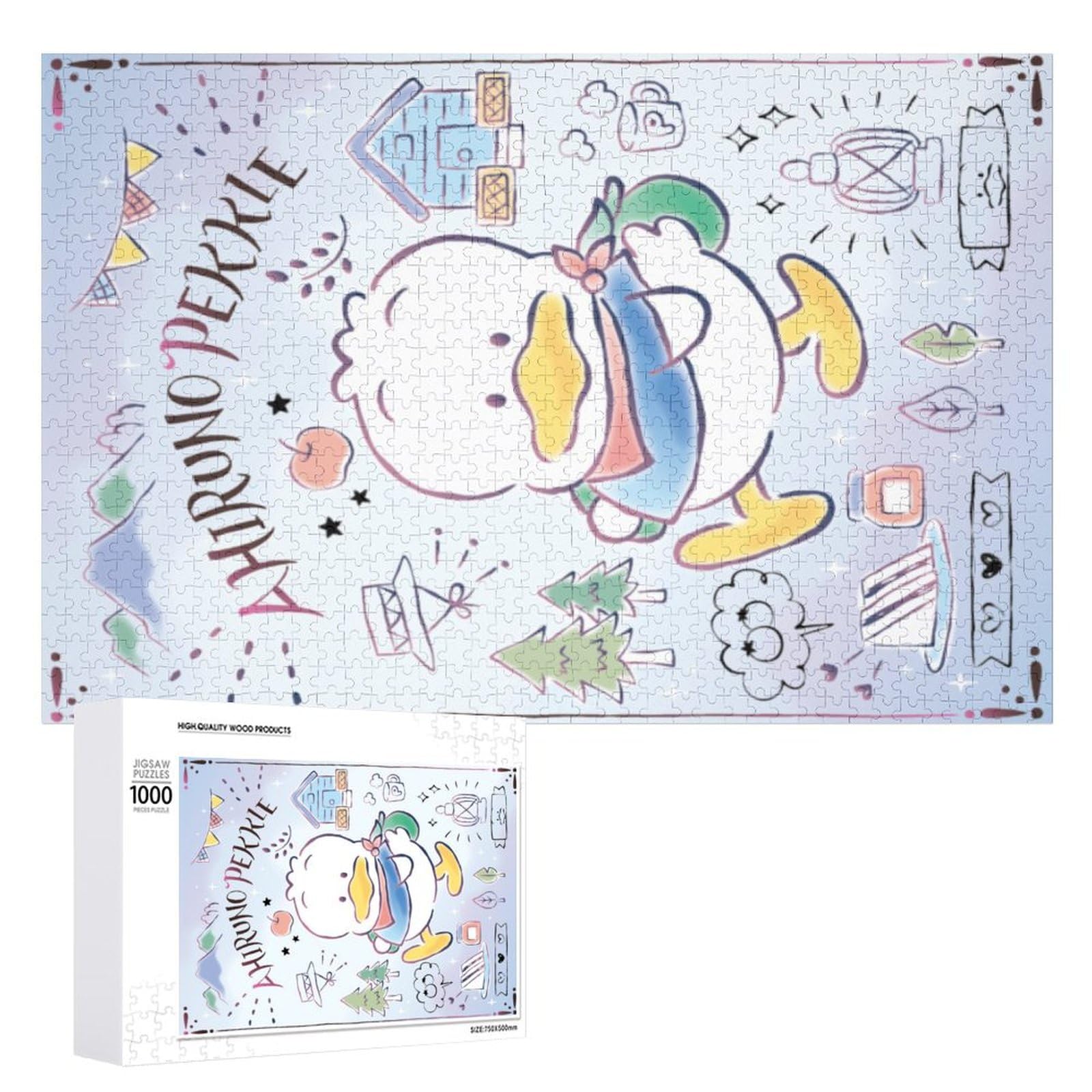 【新品未使用】 キムシルベック 1000ピース パズル Amazon.co.jp: アヒルのペックル ジグソーパズル 500ピース 1000ピース