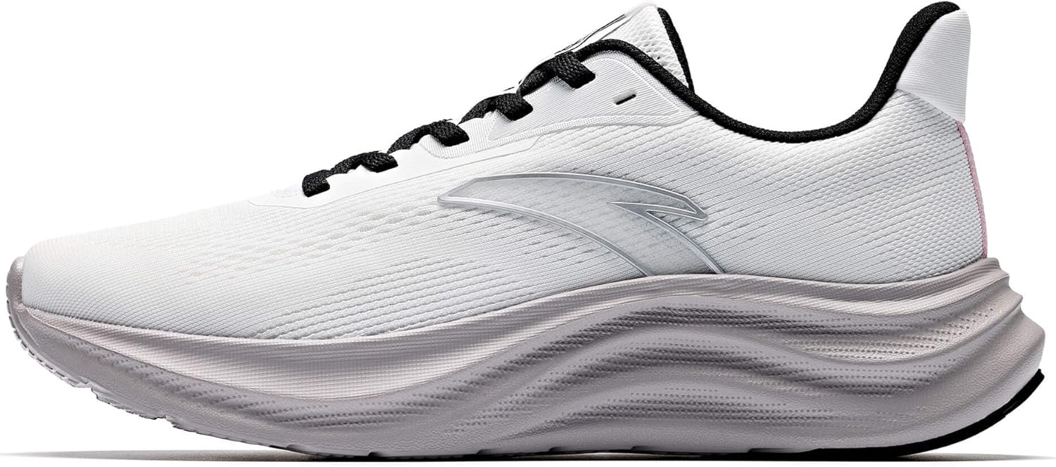 ANTA Women’s Running Shoes, Lightweight Cushioned Breathable Sneakers, Comfortable Trainers with Slip Resistant Outsole for Jogging, Workout, Daily Walking