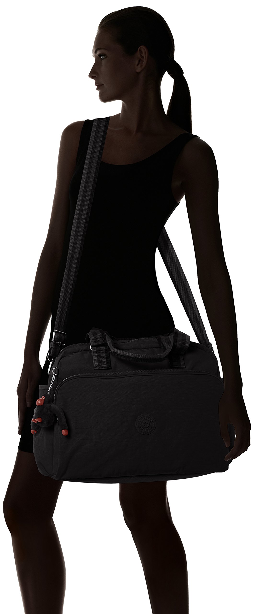 Kipling JULY BAG Cabas de fitness, 45 cm, 21 liters, Noir (True Black)