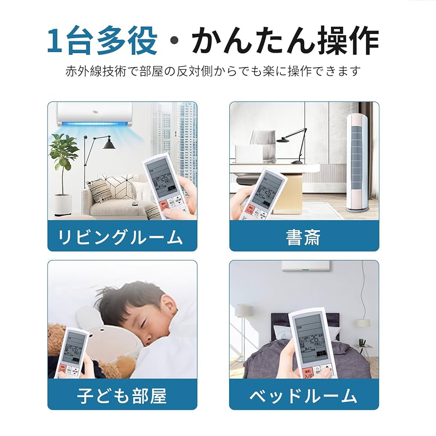 Amazon.co.jp: エアコンリモコン PG061 for MITUBISHI 霧ヶ峰用
