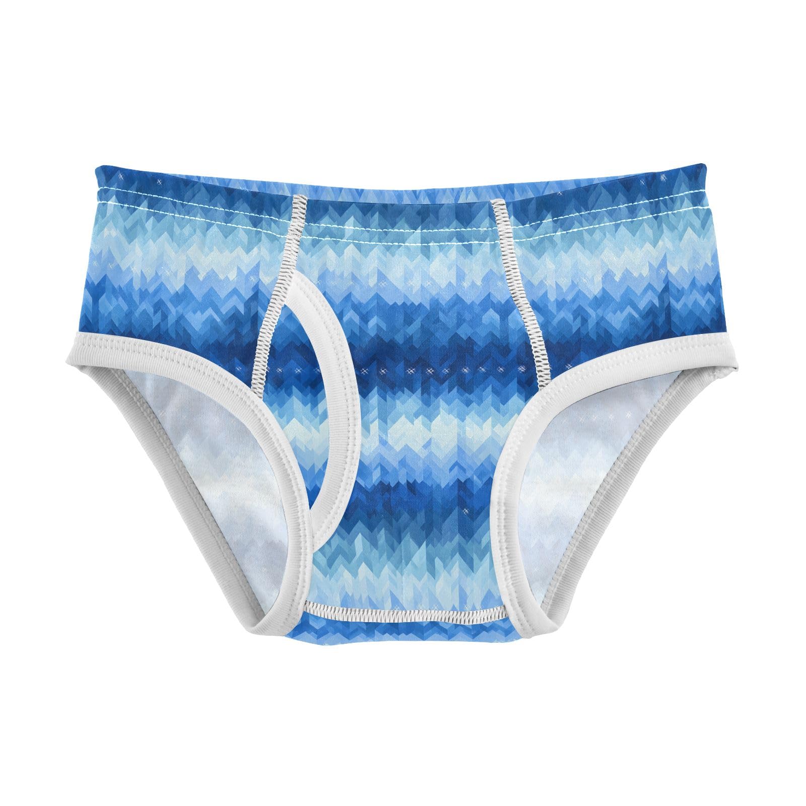 Boys Exclusive Briefs Toddler Underwear 95 Combed Cotton Boxerbriefs 2T Blue Gradient Stripes