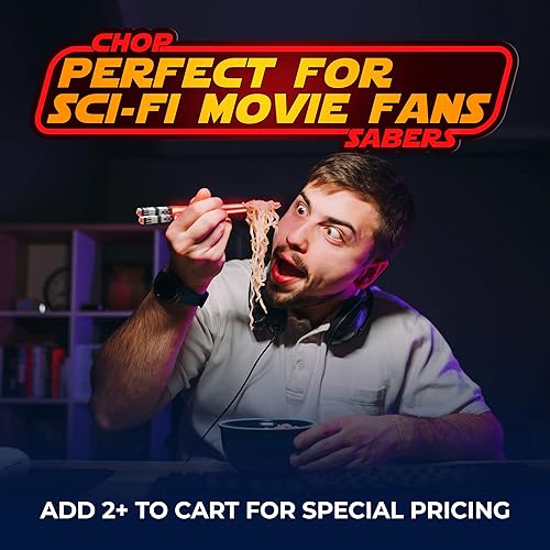 Miniatura 7 de Palillos de sable de luz iluminados, palillos de Star Wars iluminados, mini sable de luz, palillos divertidos, palillos frescos, palillos de sable