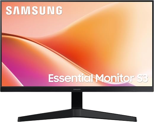 Samsung 24" Flat Monitor | FHD (1920 x 1080)| 100 Hz | 5 ms | D-Sub &amp; HDMI Ports | Game Mode | Wide Viewing Angle | 3000:1...