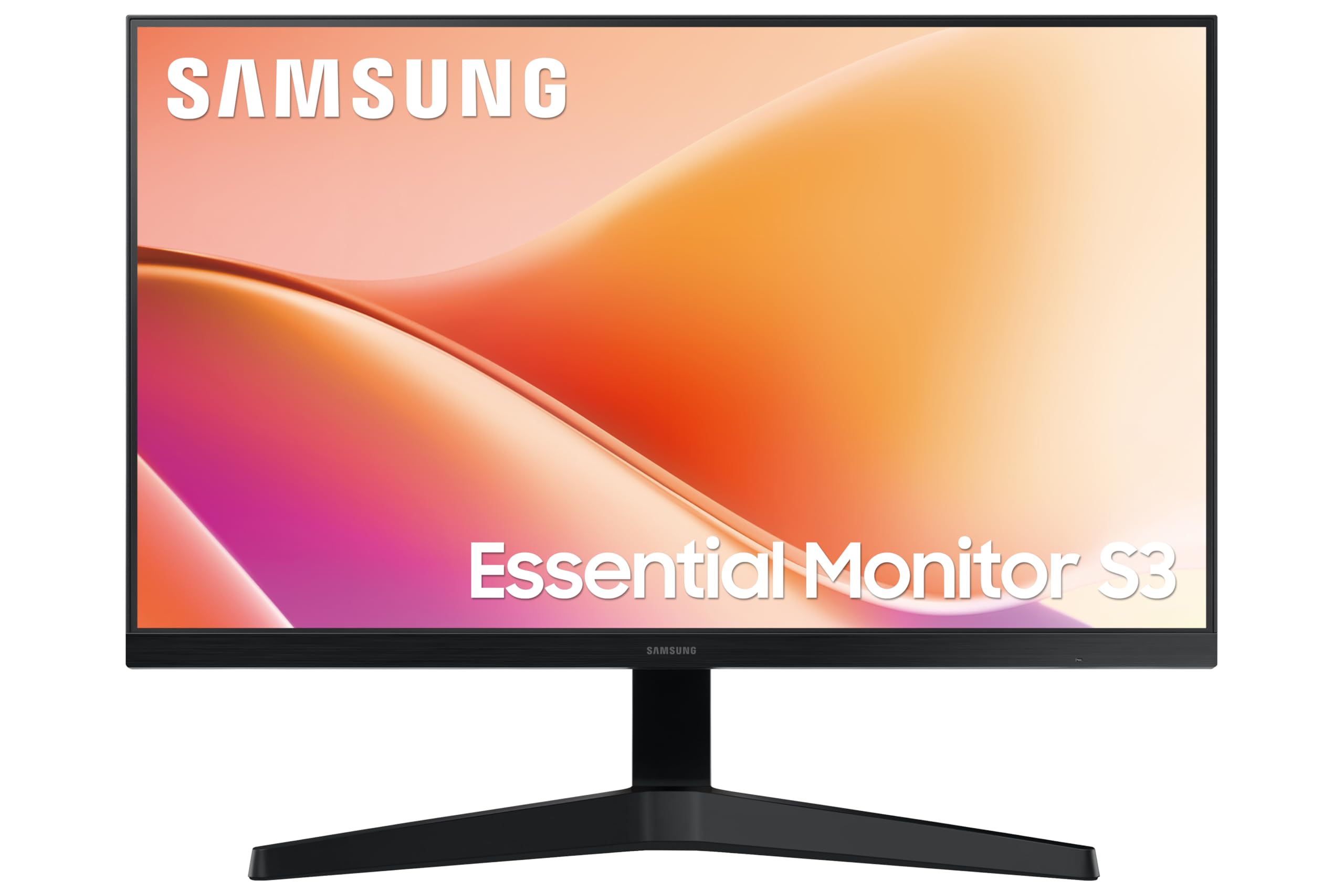 Samsung 24" Flat Monitor | FHD (1920 x 1080)| 100 Hz | 5 ms | D-Sub & HDMI Ports | Game Mode | Wide Viewing Angle | 3000:1 Contrast Ratio | Eye Saver Mode | Wall Mountable | LS24F330EAWXXL | Black-image-11