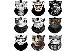 Ultimate Neck Gaiter Skull Multipurpose Bandana Neck Headband Face Cover