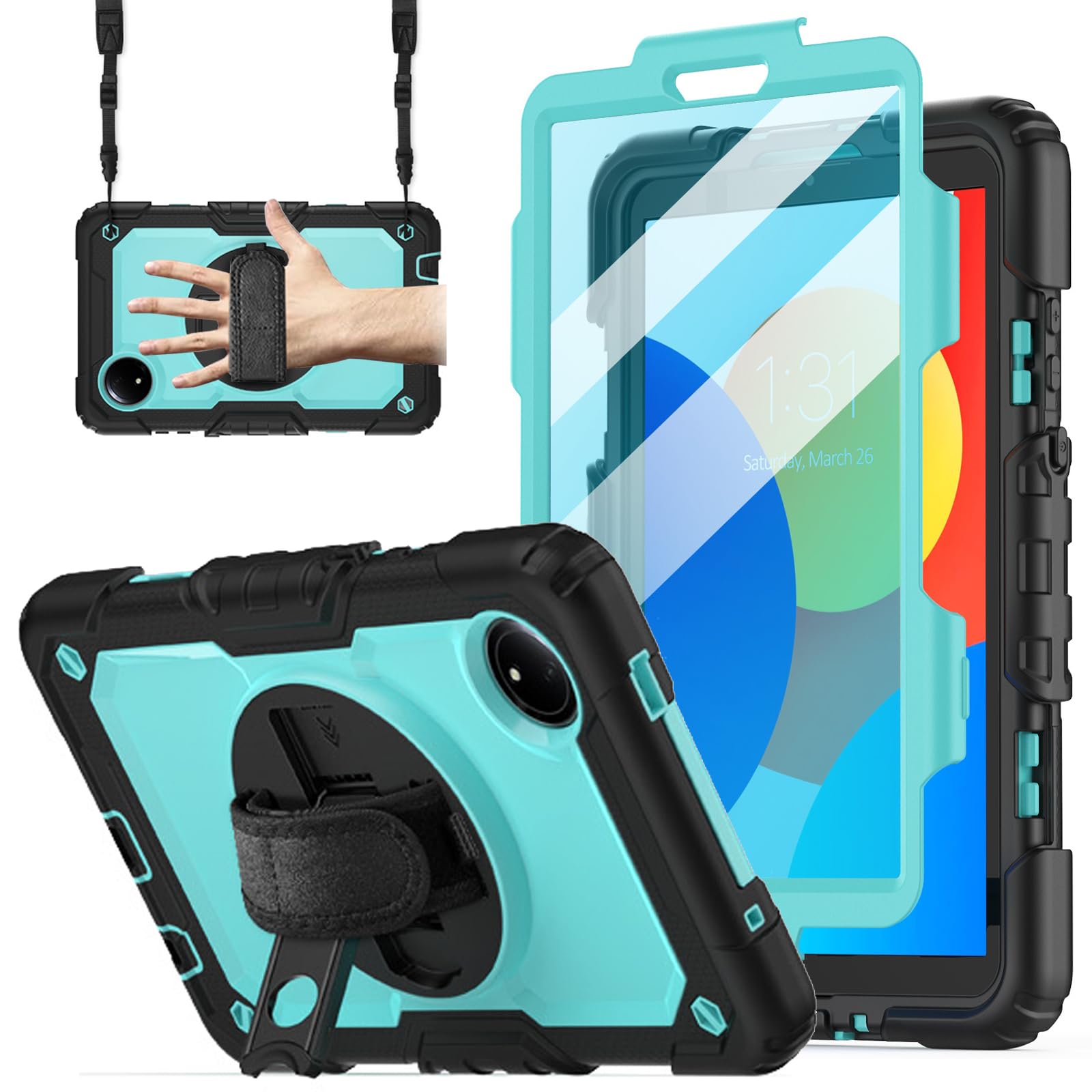 Amazon.co.jp: Aokil For Redmi Pad SE 8.7 4G ケース 2024年発売 For