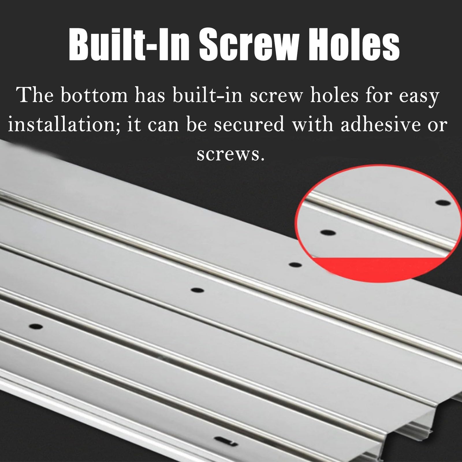 canalina passacavi muro Canalina portacavi in ​​acciaio inox larghezza 25 mm, striscia copricavo a clip altezza 10 25 50 mm, copricavi cavi e spegnicavo(5 PCS,H 25 MM L 100 CM)