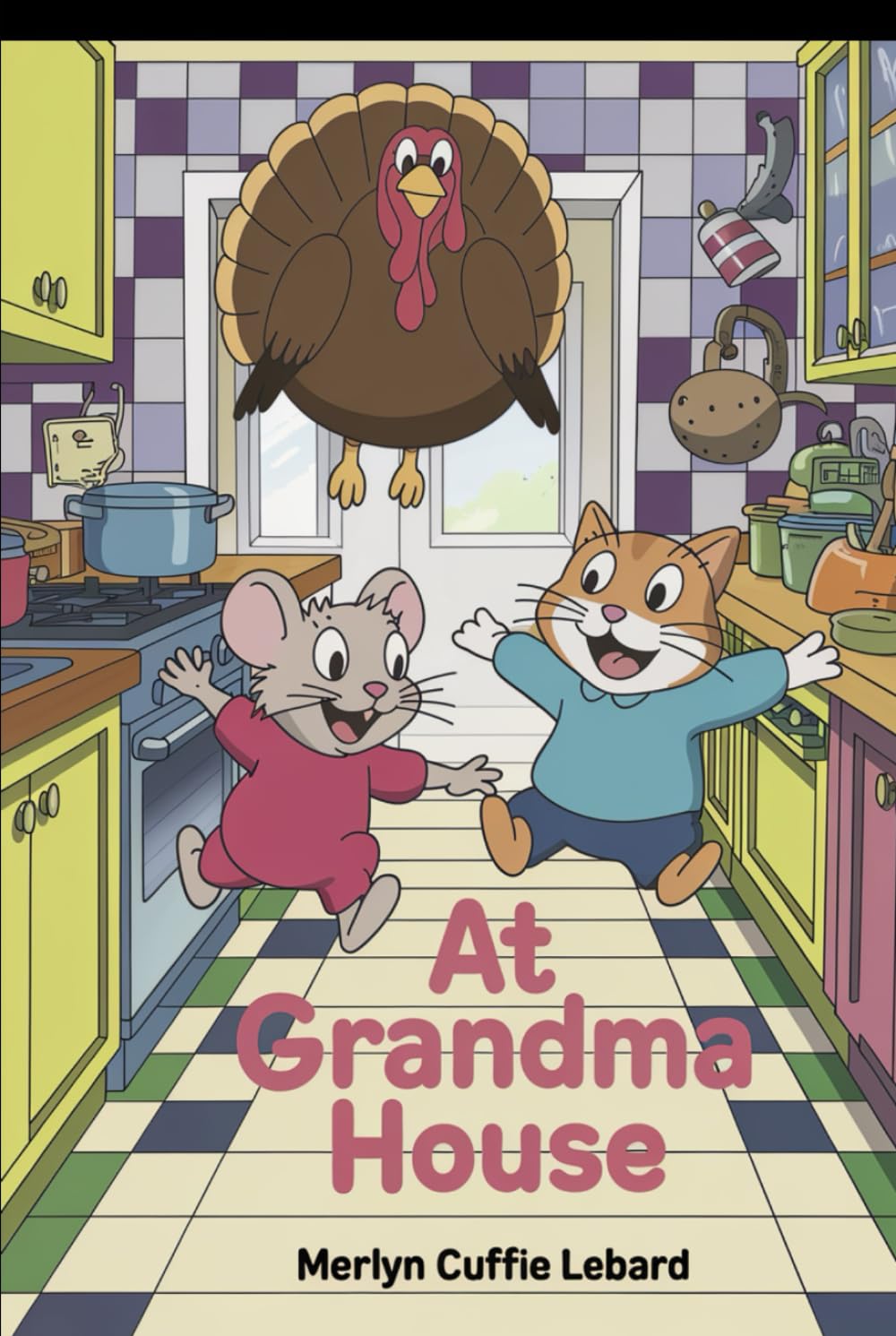 At Grandma House: They delivered a live turkey for thanksgiving Dinner (AT GRANDMAS HOUSE)