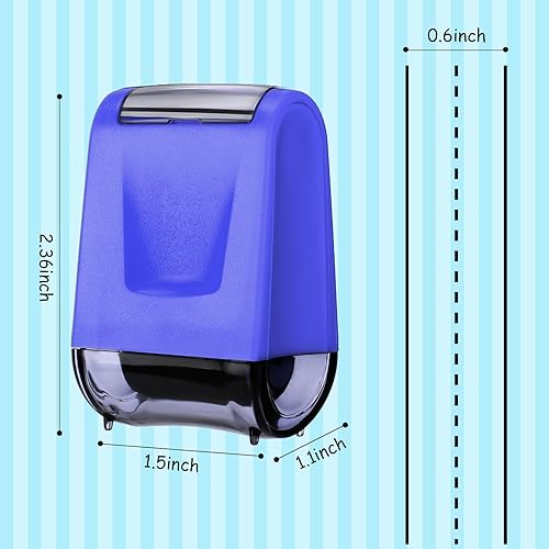 Miniatura 8 de Sherr 2 sellos de rodillo para el aula del profesor, debe tener, línea discontinua, escritura a mano, regalo de vuelta a la escuela, regalo para