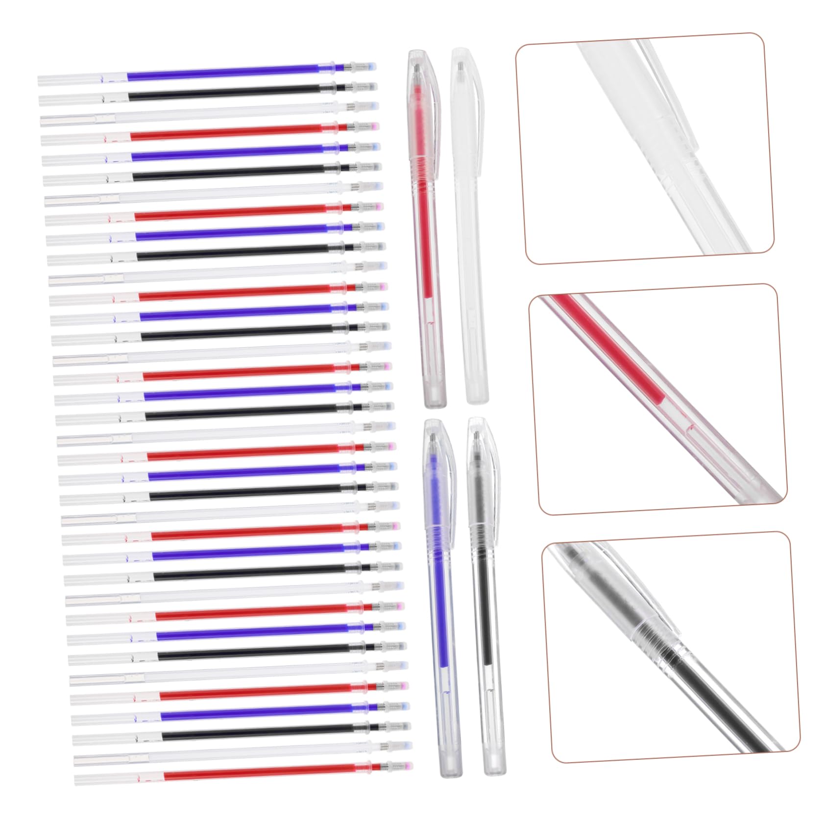 STOBOK 16 Sätze Stoffmarkierungsstifte Erhitzen Löslich Quilten Verschwinden Pilot Löschbare Stifte Stoffmarker Hitzelöschbarer Stift Löschen Stoffstift Stifte Mit Radiergummi Tinte