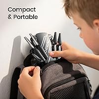 Vista 8 de DEERC D20 Mini dron para niños con cámara FPV HD 720P, juguetes de control remoto con regalos para niños y niñas con retención de altitud, modo sin