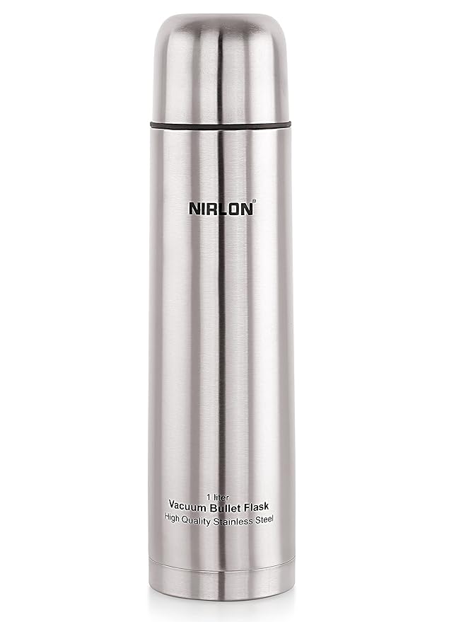 NIRLON Bullet Vacuum Insulated Flask/Hot and Cold Water Bottle/Double