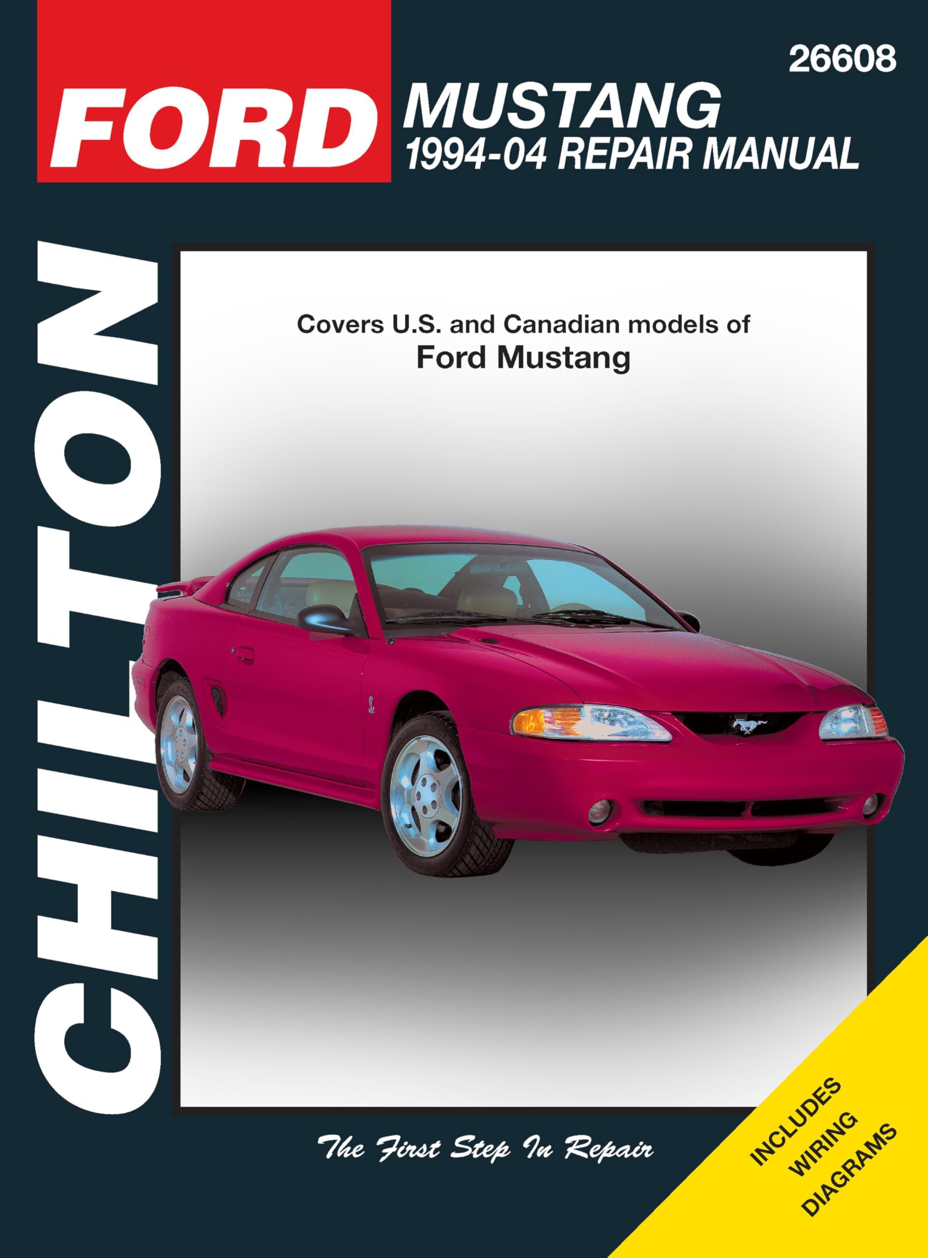 - Ford Mustang: 1994 through 2004, Updated to include 1999 through 2004 models (Chilton's Total Car Care Repair Manual)