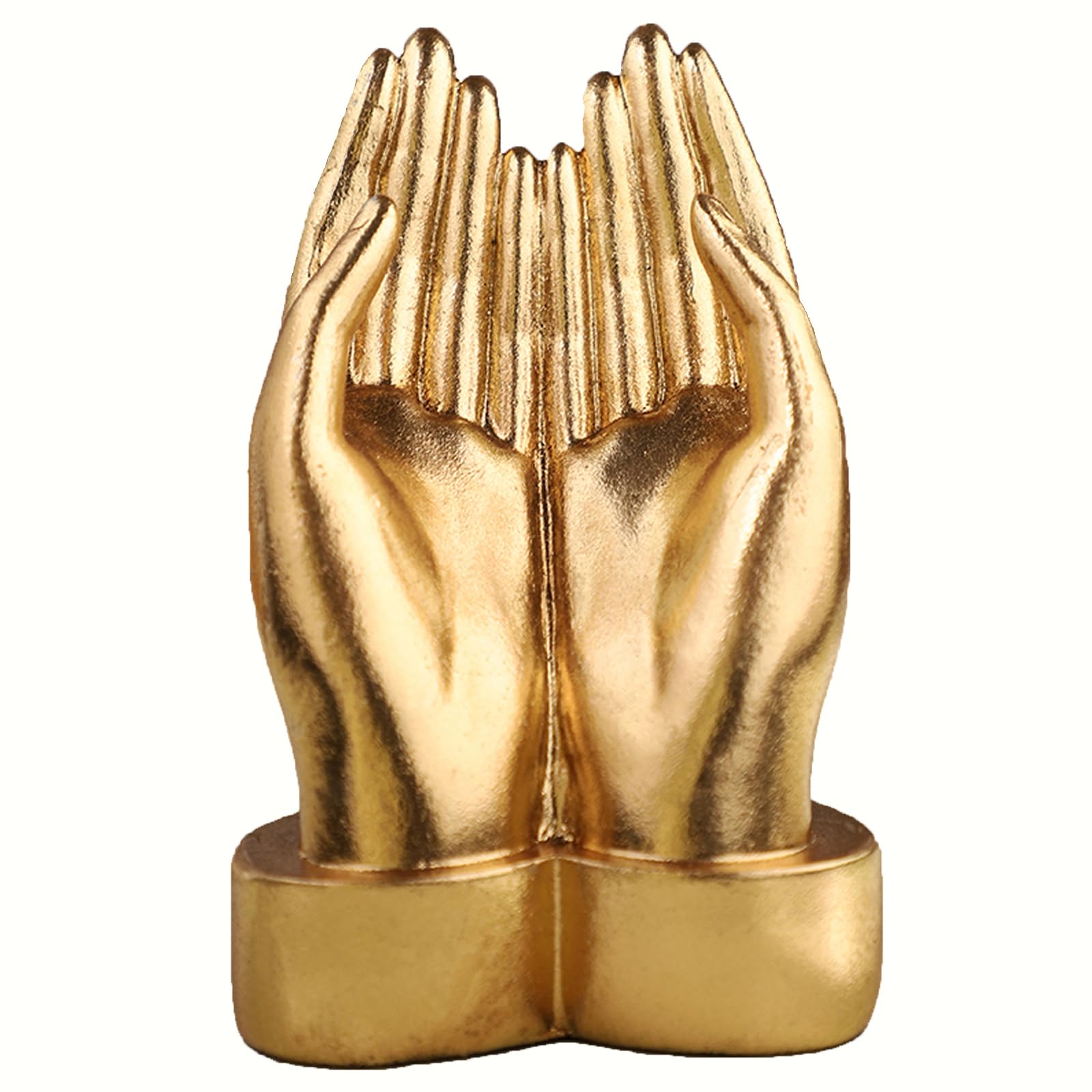 Sculpture mains enlacées dorées pour sublimer une chambre ou un mariage
