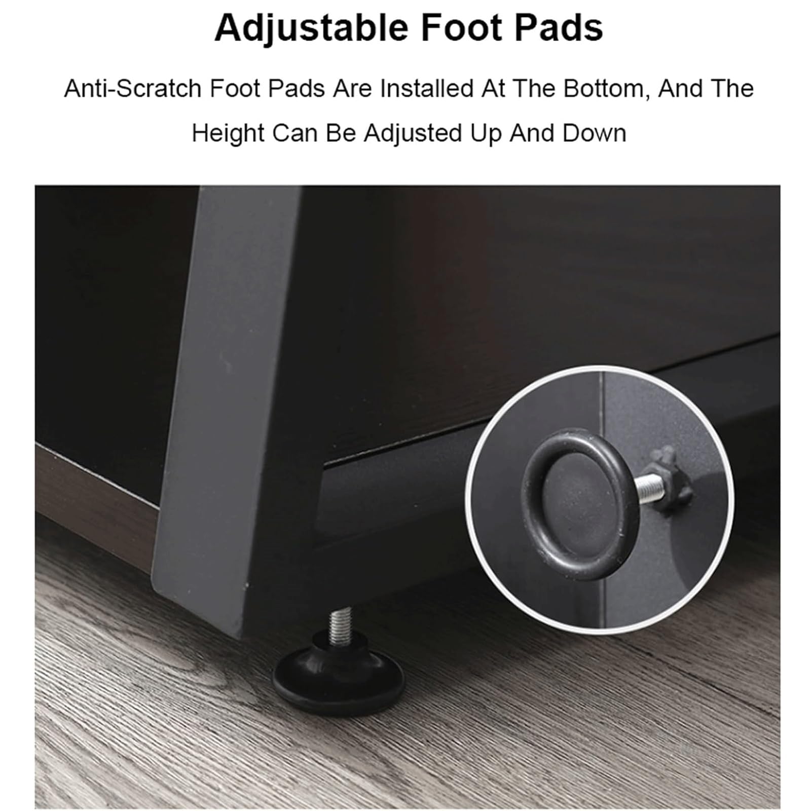 Étagère audio en bois de qualité supérieure - 2, 3, 4 niveaux - Design ouvert - Pour matériel audio - Rangement d'angle - Idéal pour home cinéma - Hauteur : 82 cm