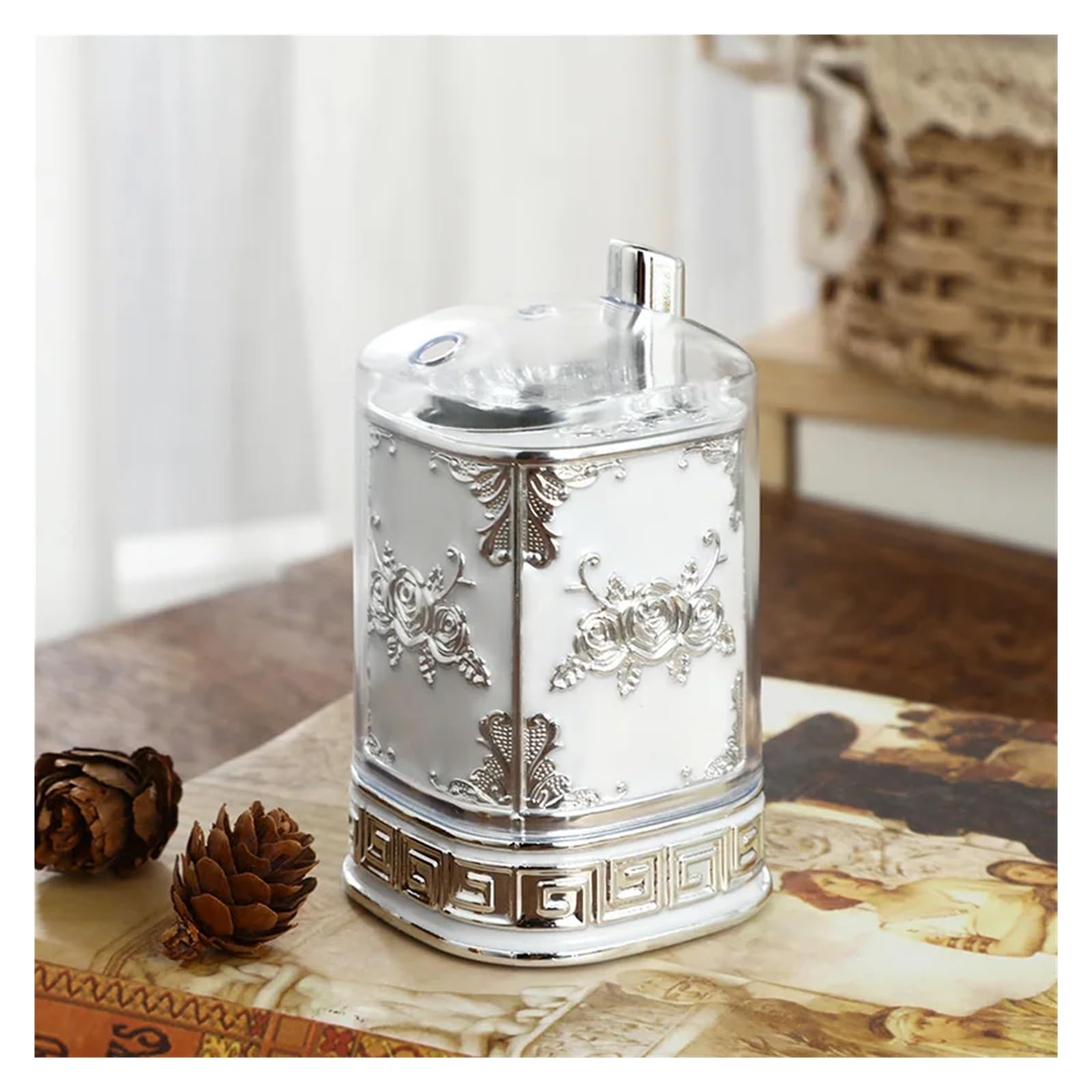 SHBHWS Creative Retro Press Type Toothpick Holder, Fashionable Box, Restaurant, Hotel, Household for Kitchen Restaurant(Color7)