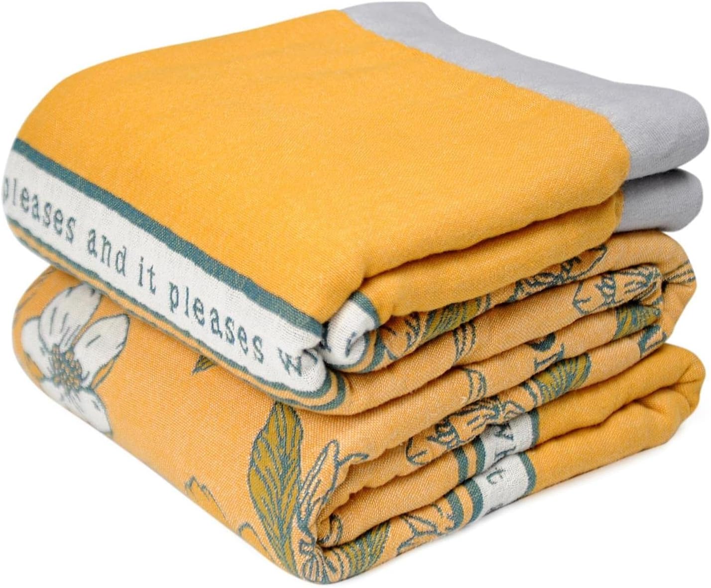 Boho Throw Blanket for Bed 100 Cotton Ultra Soft Rustic Quilt Fall Blanket