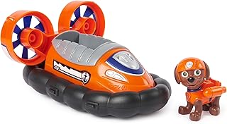 PAW Patrol, Zuma’s Hovercraft, Toy Vehicle with Collectible Action Figure, Sustainably Minded Kids Toys for Boys & Girls A...