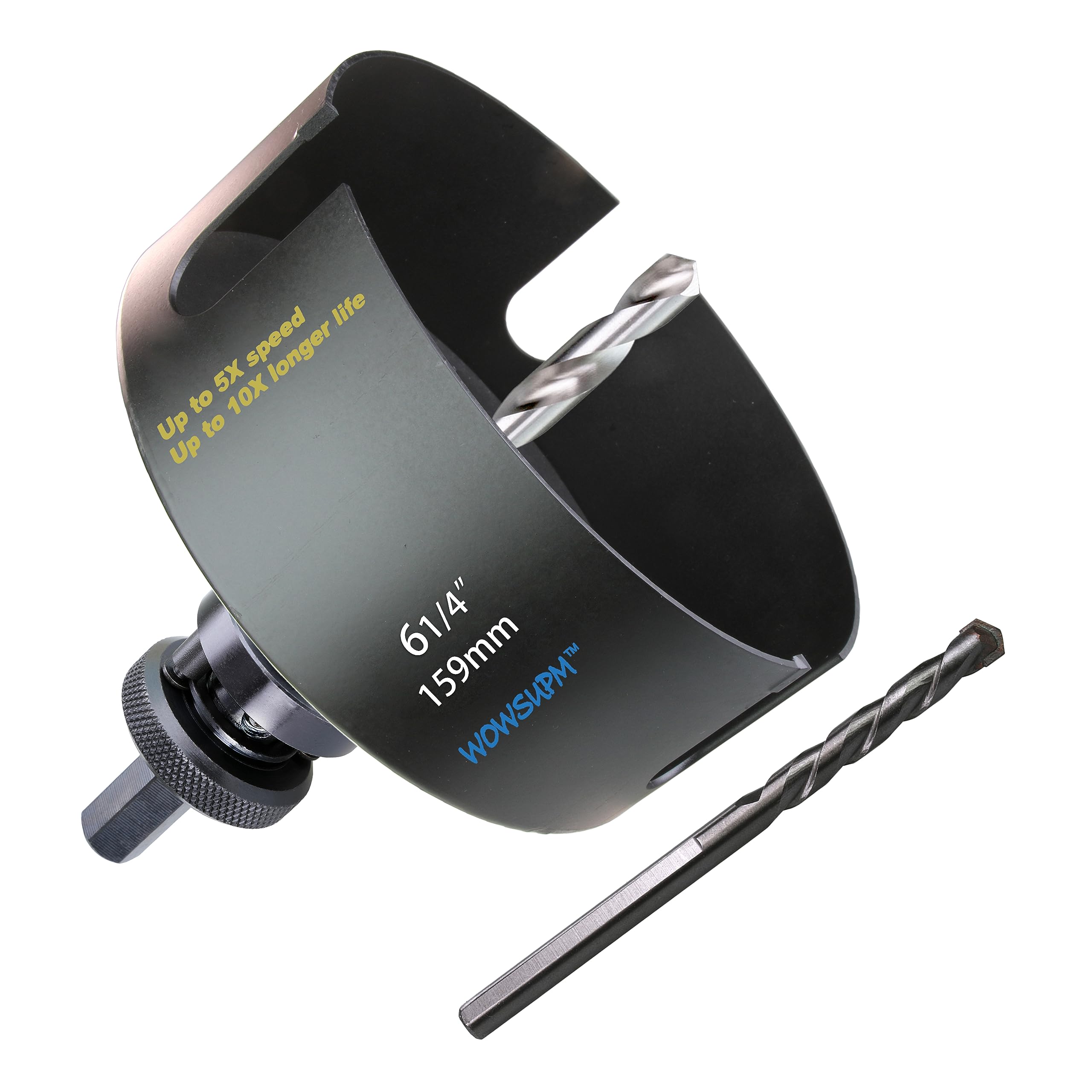 Scie-cloche carbure tungstène 6 cm pour panneau de fibres multi-usages