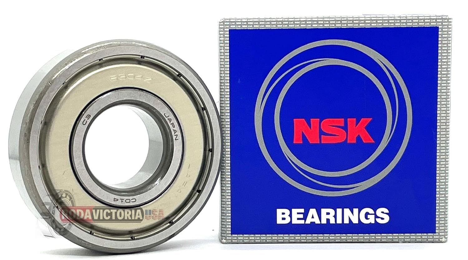 CUSCINETTO RADIALE A SFERA 20X52X15 PER POMPA IDROPULITRICE LAVORWASH 6304 - Foto 4