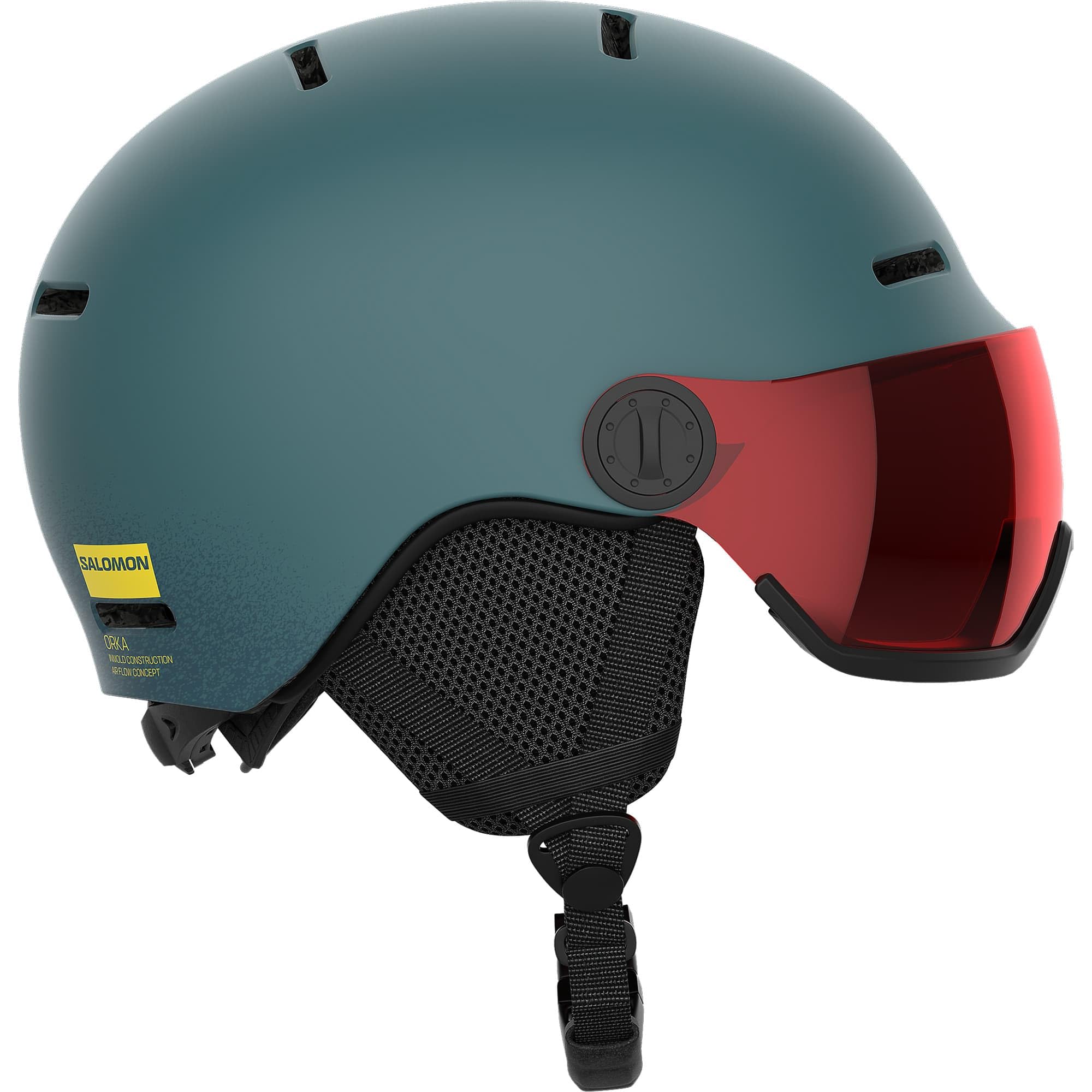 Salomon Orka Visor Kids Helmet Ski Snowboarding