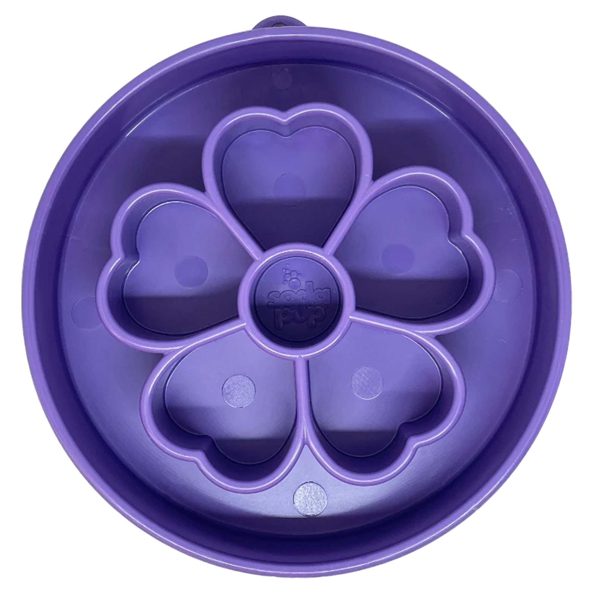 SodaPup Flower Design Enrichment Bowl โ Durable Slow Feeder Bowl Made in USA from Non-Toxic, Pet-Safe, Food Safe Material for Mental Stimulation, Slowing Down Eating, Healthy Digestion, & More โ image 1
