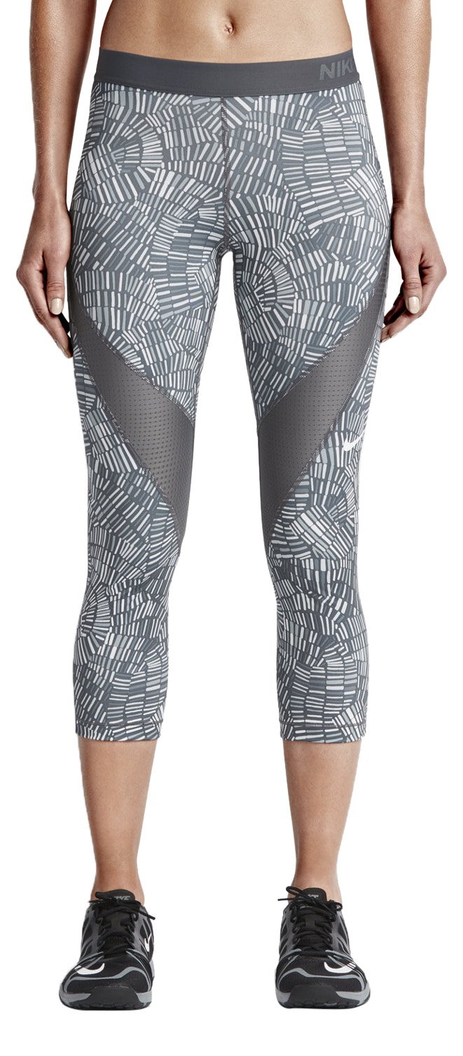 Womens Pro Hypercool Tidal Multi Training Capri Dark Grey/Cool Grey/Dark Grey/Black XS 20