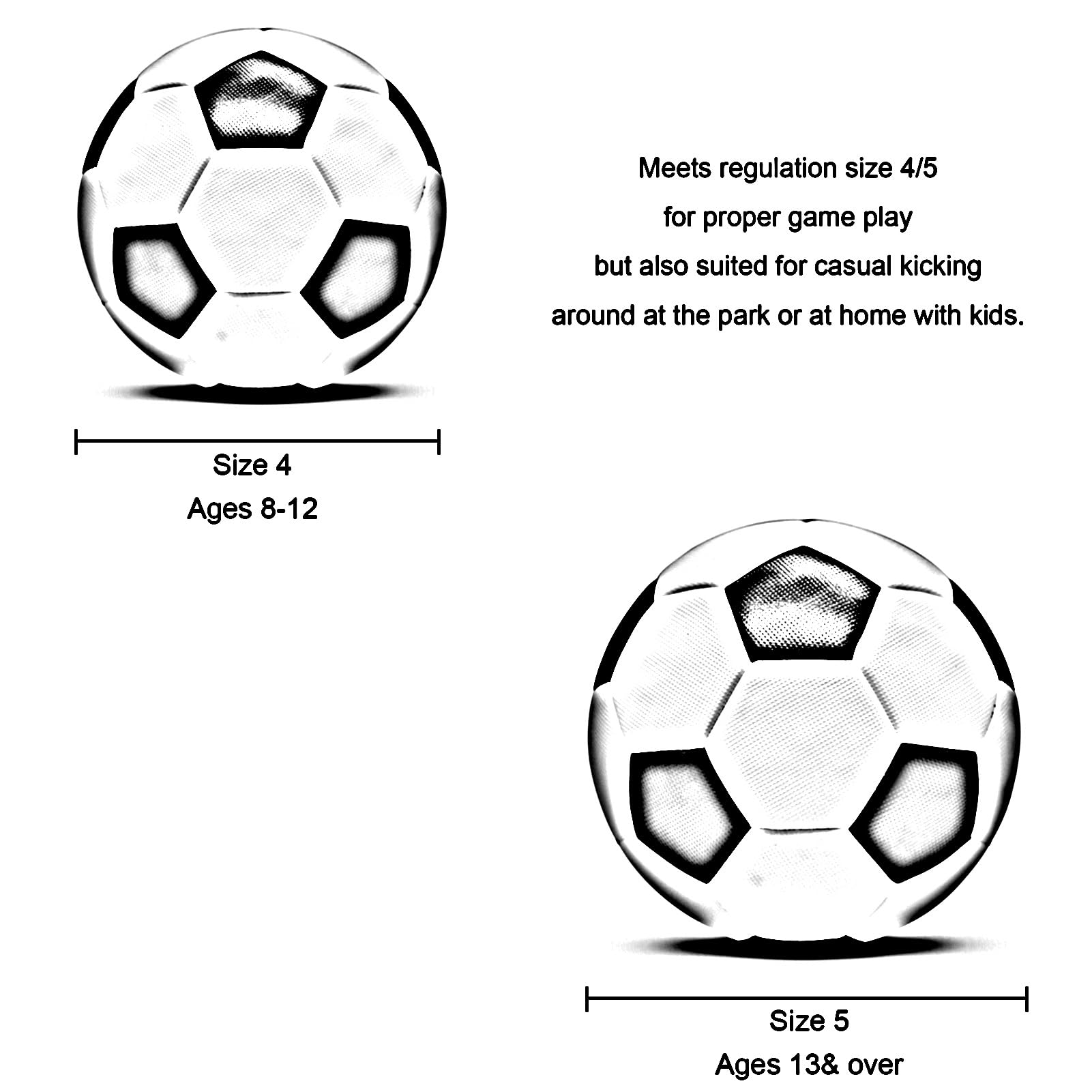 Tallas Oficiales 4 para Exteriores Equipamiento para Balones De Fútbol, Personalizado Tallas 5 Regalos De Balón De Fútbol con 31 Fotos Y Texto, Deportes Fútbol De Ocio(Sizes-4)