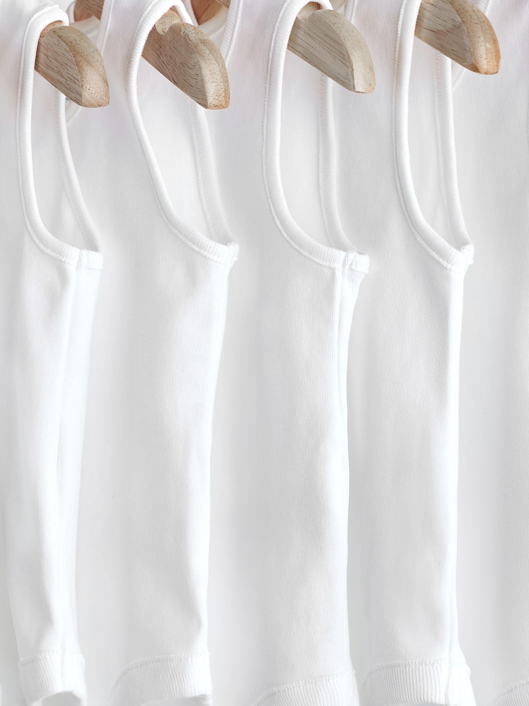 NEXT Bébé Débardeur pour bébé 100% coton, lot de 10 Blanc Newborn