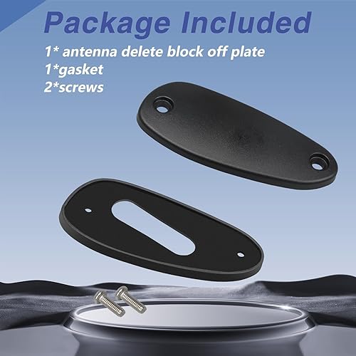 Miniatura 6 de HIMARKLIF Kit de tapa de placa de orificio de antena, tapa de bloque de antena compatible con Honda Civic 1.5L 1.6L 1992 1993 1994 1995/1.6L 1996