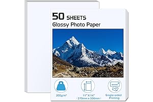 Premium ZBEIVAN 11x14 Photo Paper for Dye Ink Printers