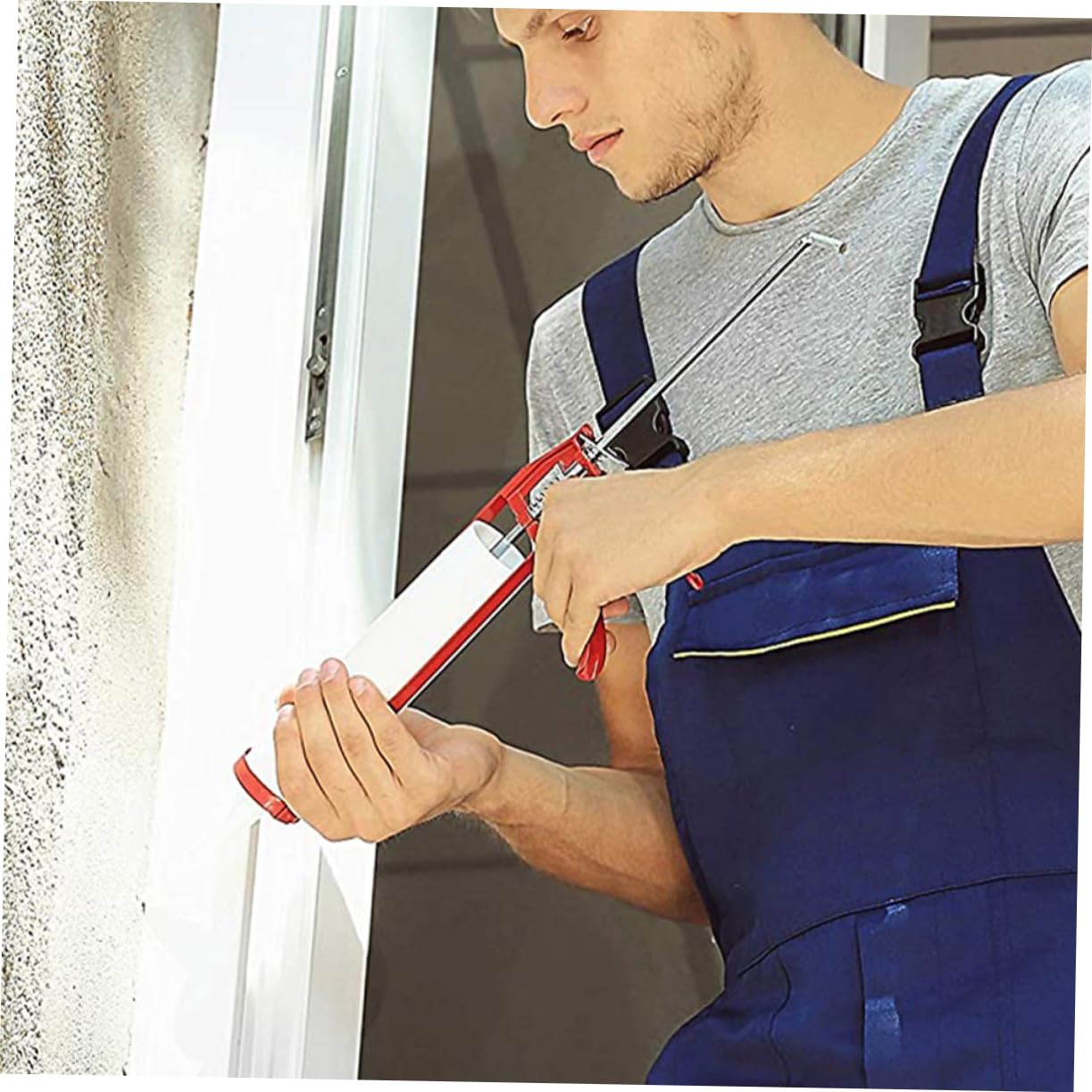 Veemoon 15 Piezas Sellador Vacíos Reutilizables Aplicación de Sellantes de Caulk Llenables y Prácticos Reparaciones y Proyectos