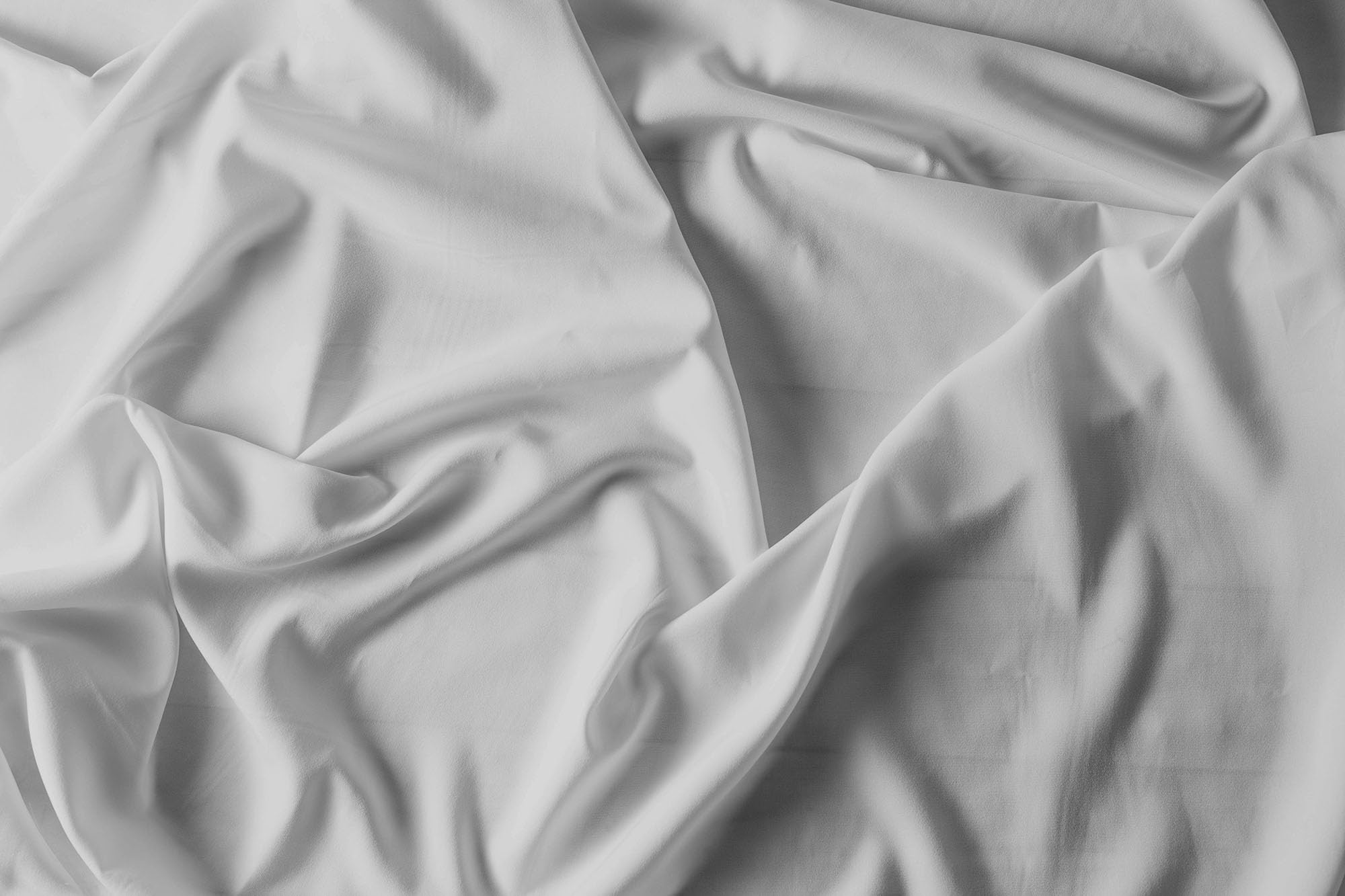 MAX COLOR Top Sheet, 100% Cotton, Plain, Light Grey, Single 150 x 300 cm, Bright Grey (Ral 7035), Singolo 150x300cm - Image 4