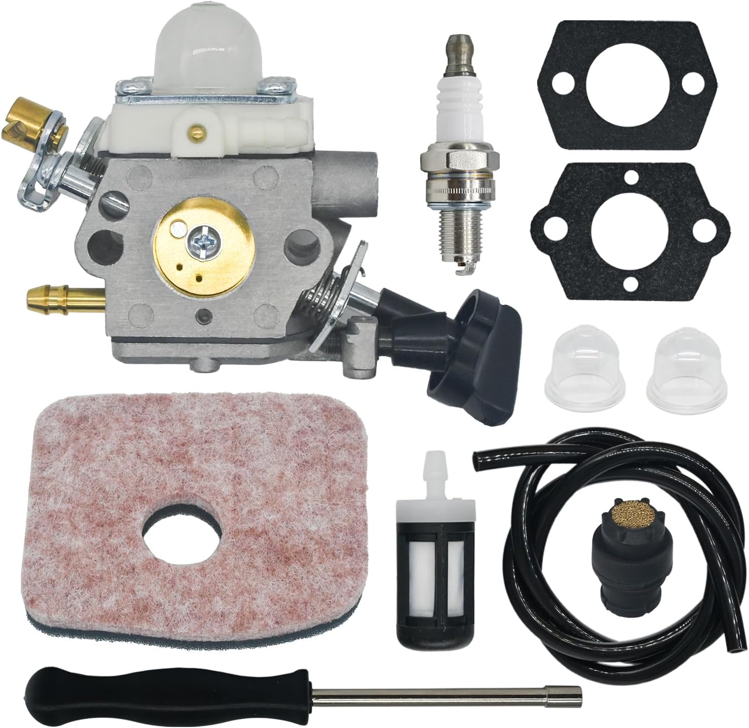 BR200 Carburetor Rebuild Kit Replacement for Stihl BR 200 Backpack Blowers Parts, Carb Replace# C1M-S219 4241-120-0625