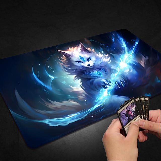 Foto 5 de 5 de Malqiqi Tapete de juego para MTG con bolsas de almacenamiento gratis