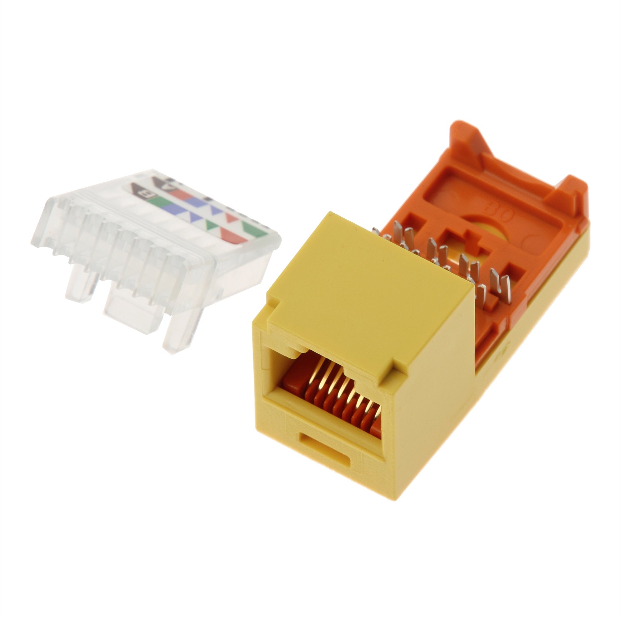 Panduit CJ588YLY Mini-com CAT5 Jack Module