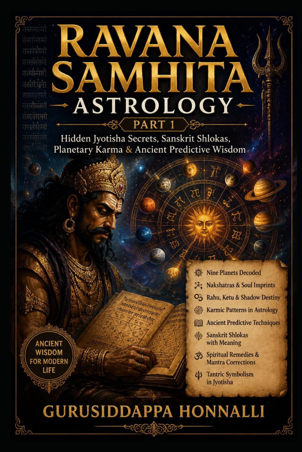 RAVANA SAMHITA ASTROLOGY PART ONE: Hidden Jyotisha Secrets, Sanskrit Shlokas, Planetary Karma & Ancient Predictive Wisdom
