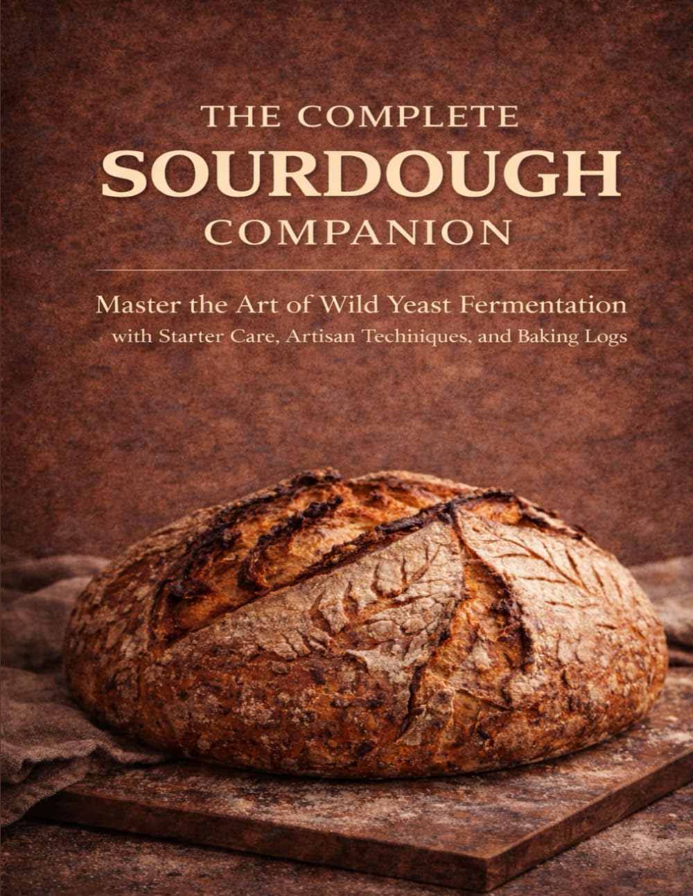 The Complete Sourdough Companion: Master the Art of Wild Yeast Fermentation with Starter Care, Artisan Techniques, and Baking Logs