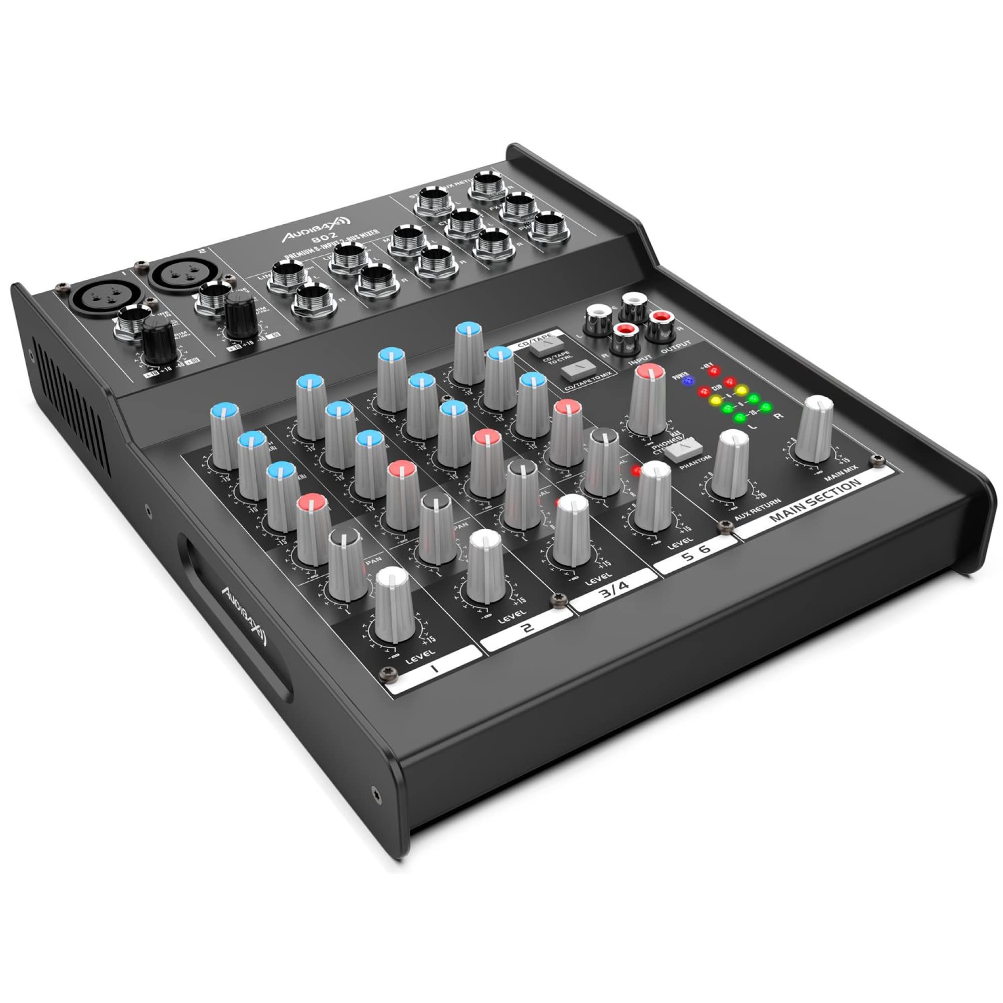 Audibax 802 Mesa Mezclas 6 Canales