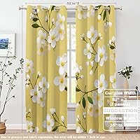 Vista 436 de Cenefas de cocina modernas con patrón de cobre marrón dorado para ventanas, cenefas opacas abstractas de marcas de arañazos y cortinas opacas