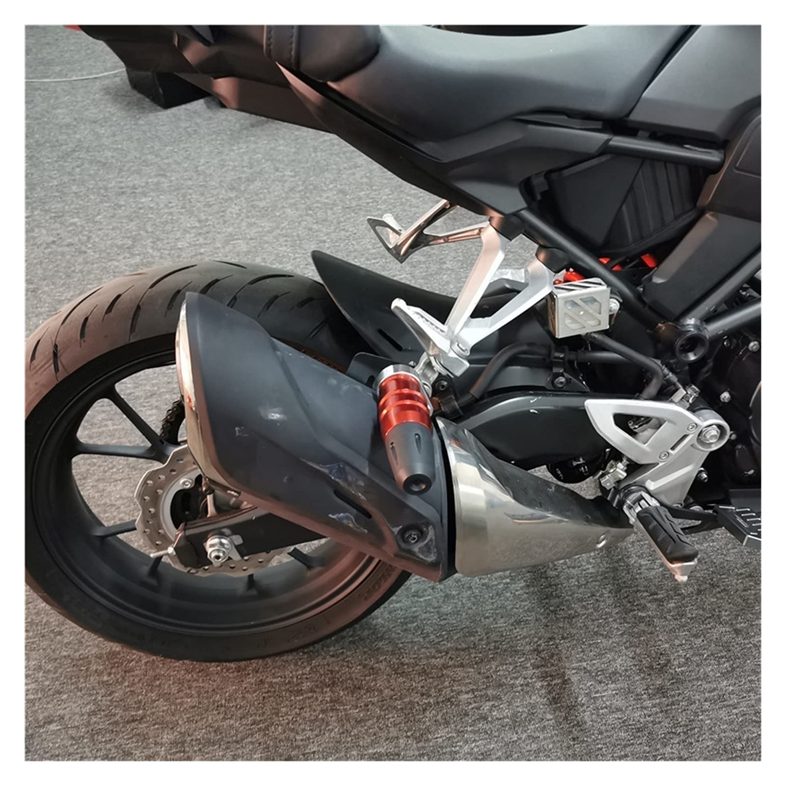Suwaki ramy motocykla do Suzuki GSXR100 GSXR125 GSXR250 GSXR400 GSXR600 GSXR750 GSXR1000 GSXR1100 Motocykl CNC Rama Crash Pads Sliders Protector (CZARNE)