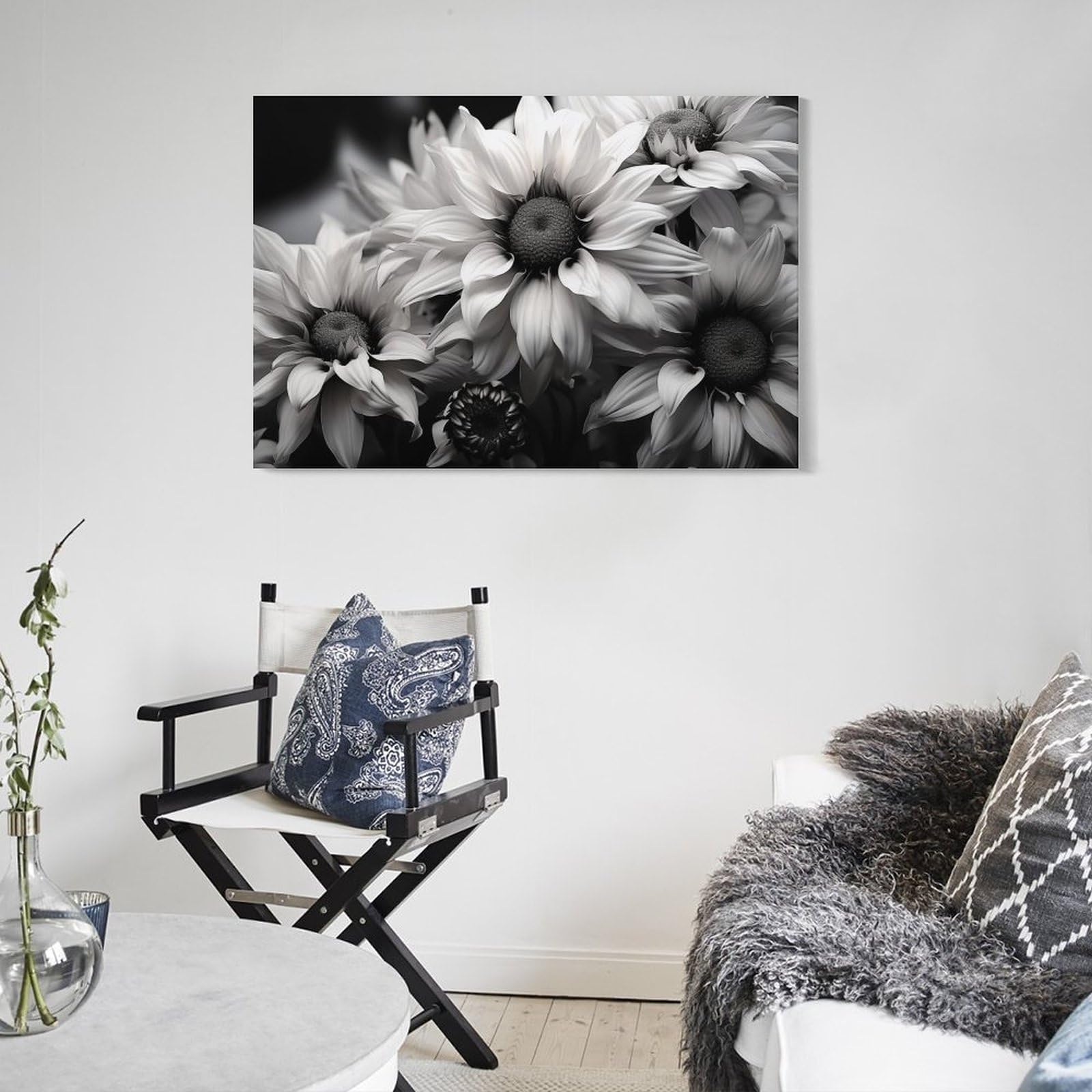 Bouquet De Tournesols En Vase Impressionnisme Peinture à L'huile Image