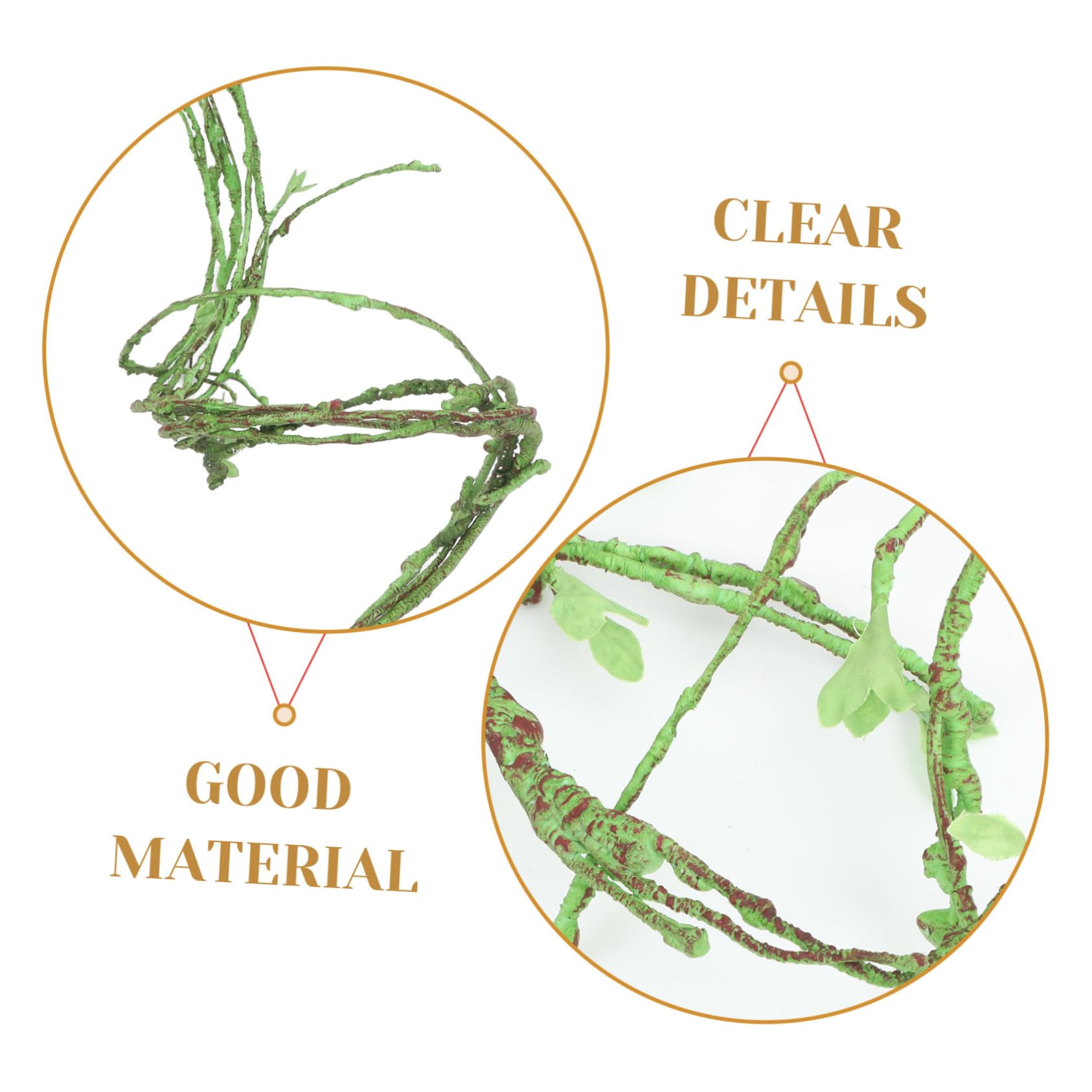 Toyvian Vite Decorative Vento Per Terrari Accessori Per Rettili Arrampicata Per Lucertole e Decorazione Per Habitat