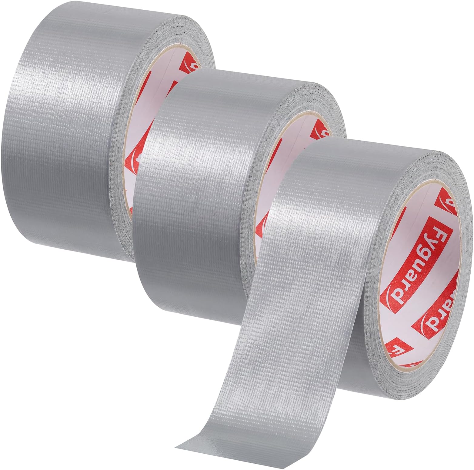 3 Pack Silver Duct Tape 2IN x 60Yd Total Heavy Duty Waterproof Tape