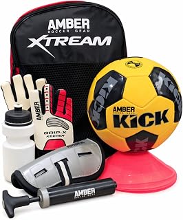 Amber Soccer Gear Soccer Trainer Set (7 Piece)