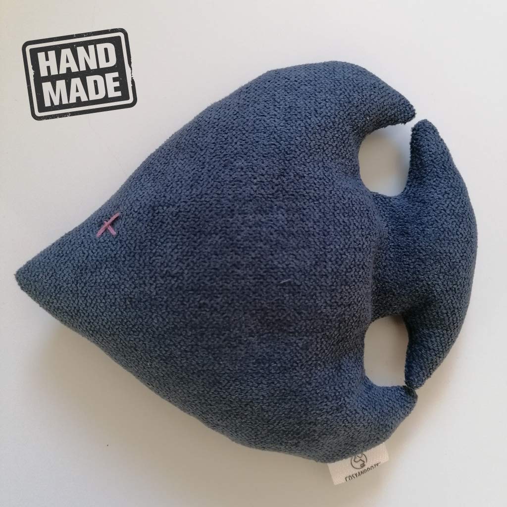 COSY AND DOZY Cat Toy with Catnip, Fish, Original, Handmade in Poland, Buckwheat Shell and Catnip Filling (Fish) - Image 4